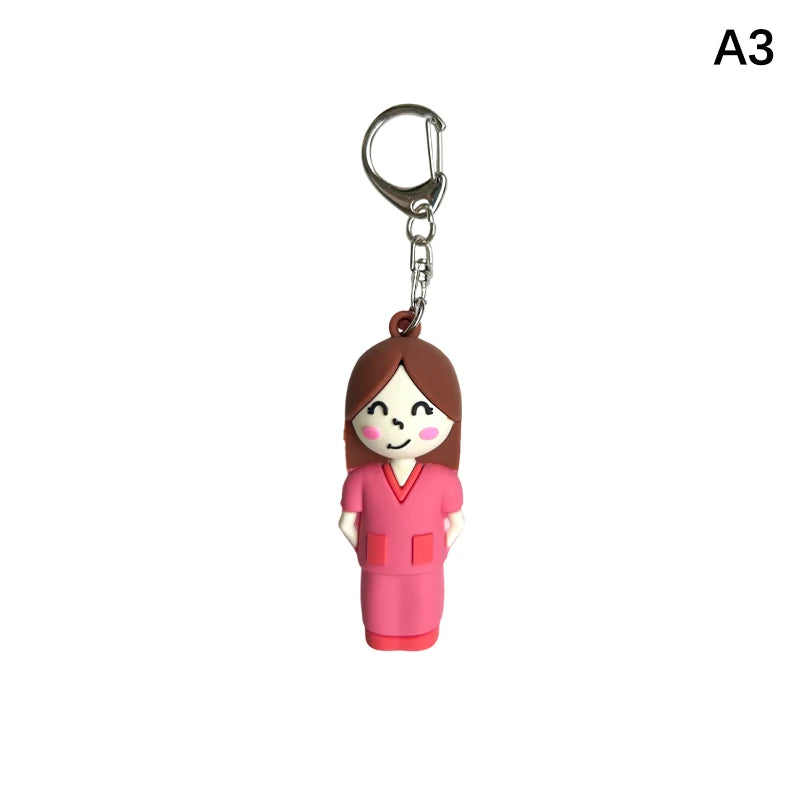 Paw Print Ampoule Bottle Opener Keychain for Nurses & Doctors Medical Keychain Tool Peaceful Pleasures Health and Wellness A3