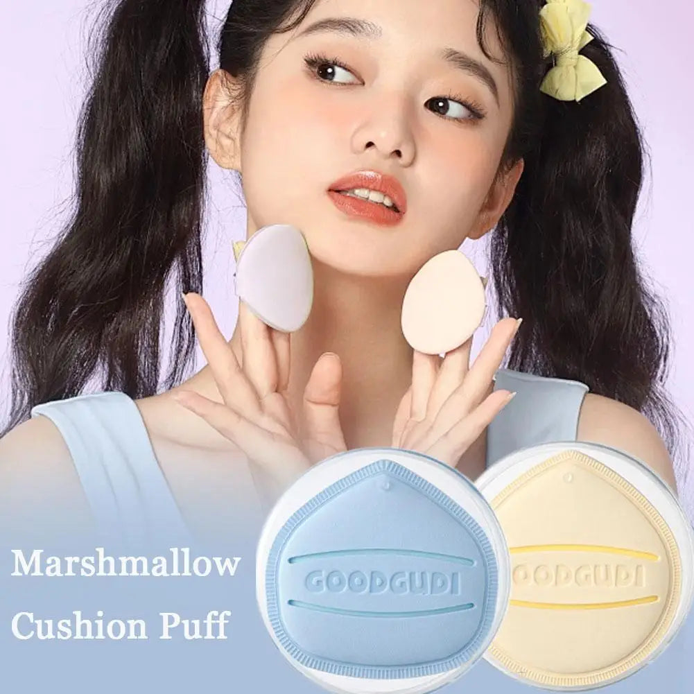 Marshmallow Air Cushion Puff – Soft Makeup Sponge, Dry & Wet