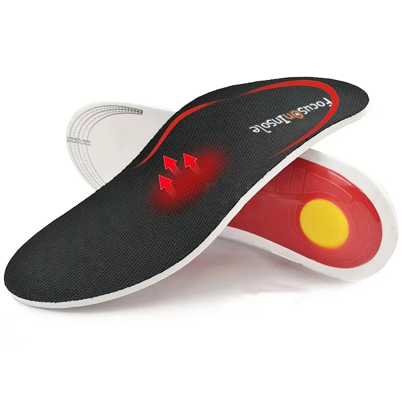 Orthotic Insoles for Men Women Heavy Duty Arch Support Flatfoot Orthopedic Insoles Damping Cushion Plantar Fasciitis Pain Relief Peaceful Pleasures Health and Wellness S 3Pairs