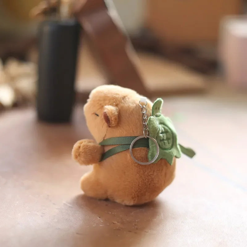 Cute Capybara Plush Keychain Bag Pendant & Car Charm Gift