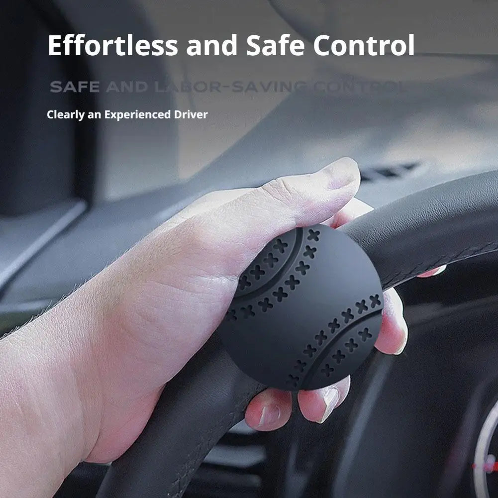 Steering Wheel Booster Knob – 360° Smooth One-Hand Driving