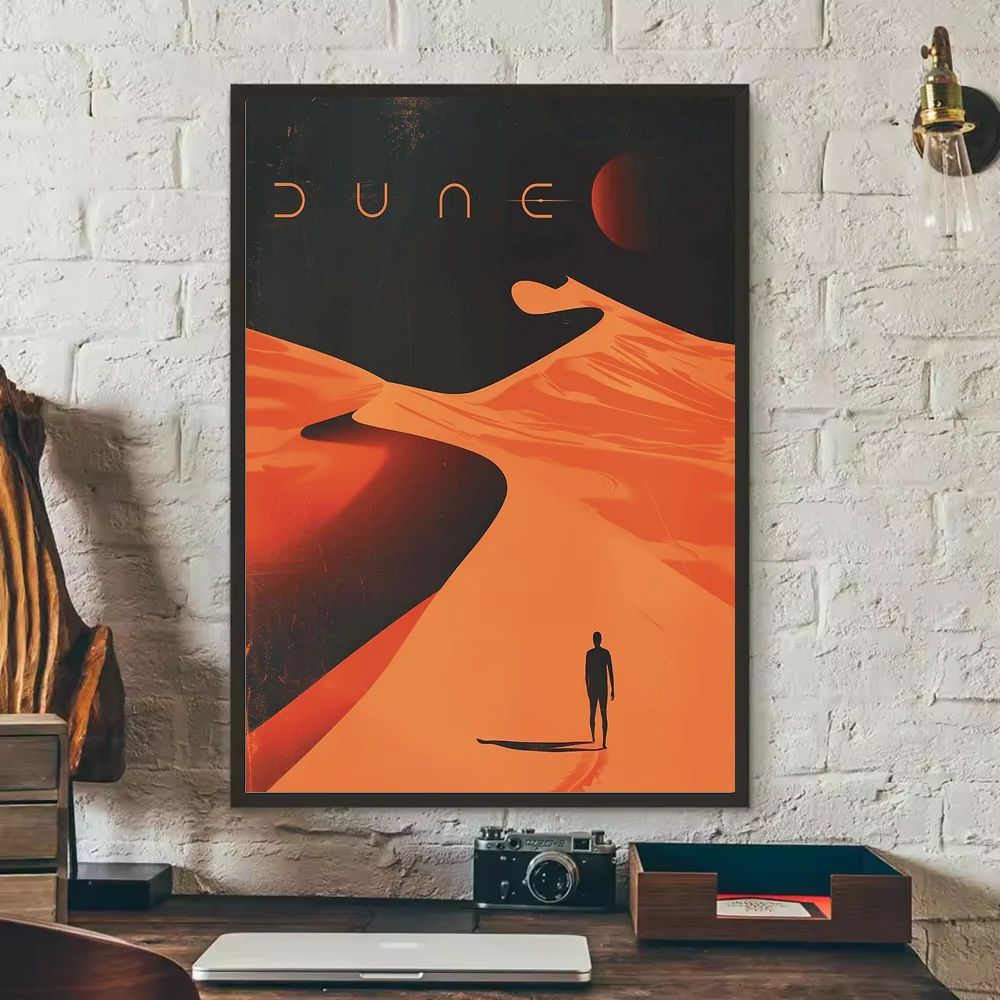 Dune Part 2 Movie Poster HD Waterproof PVC Wall Art Sticker Movie Wall Poster Peaceful Pleasures Health and Wellness
