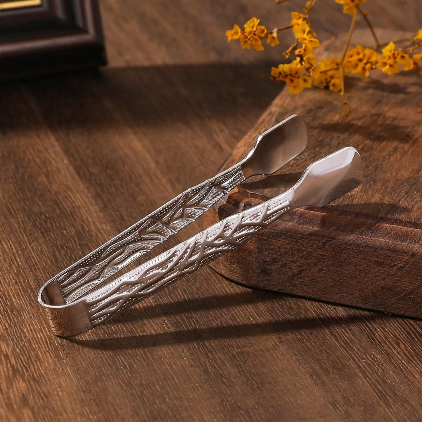 Self-Locking Metal Incense Tongs | Charcoal Holder Clamp