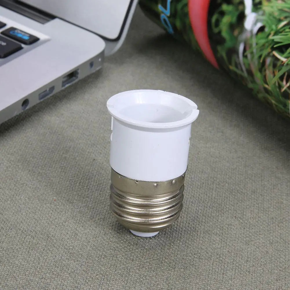 Lamp Base E27 to B22 Lamp Holder Socket Base Light Bulb E27 to B22 Socket Holder Adapter Lighting Parts Accessories Peaceful Pleasures Health and Wellness