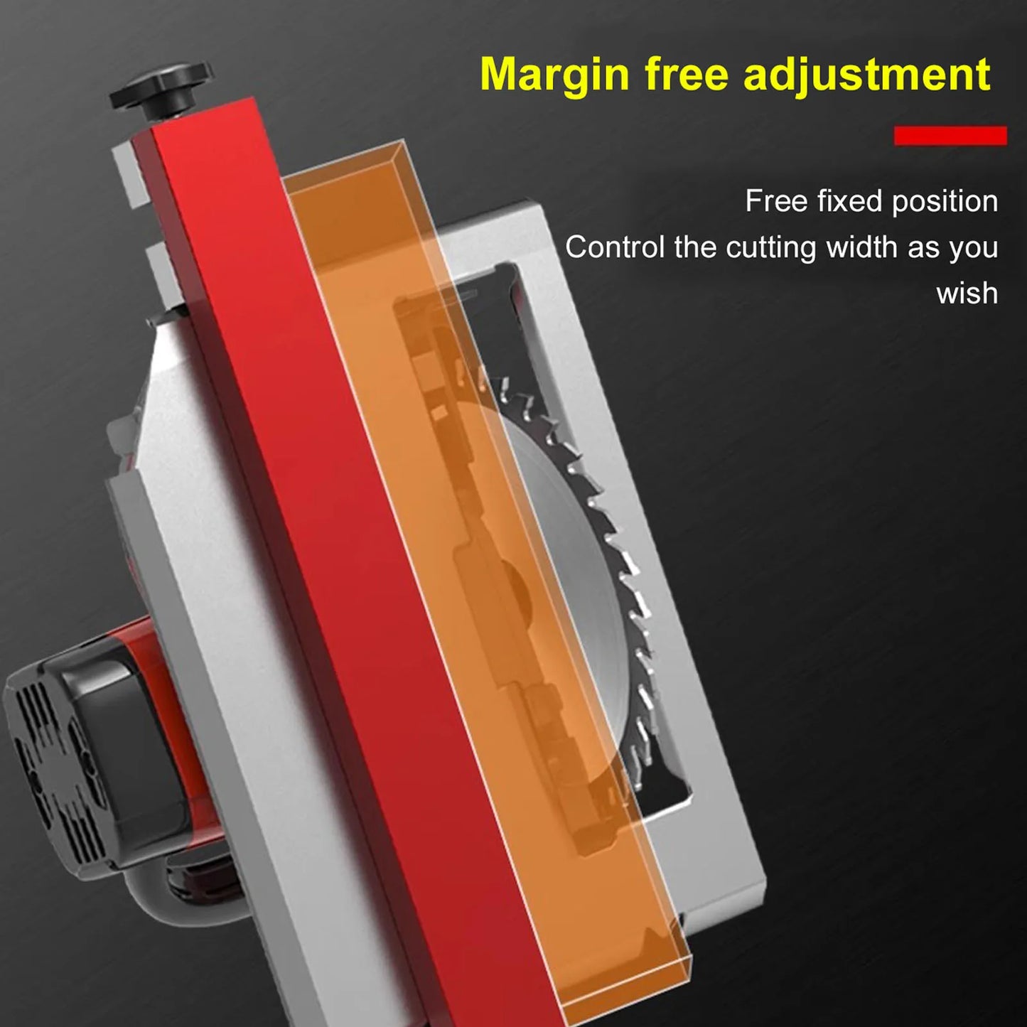 360mm Aluminum Alloy Circular Saw Guide Clamp | Woodworking