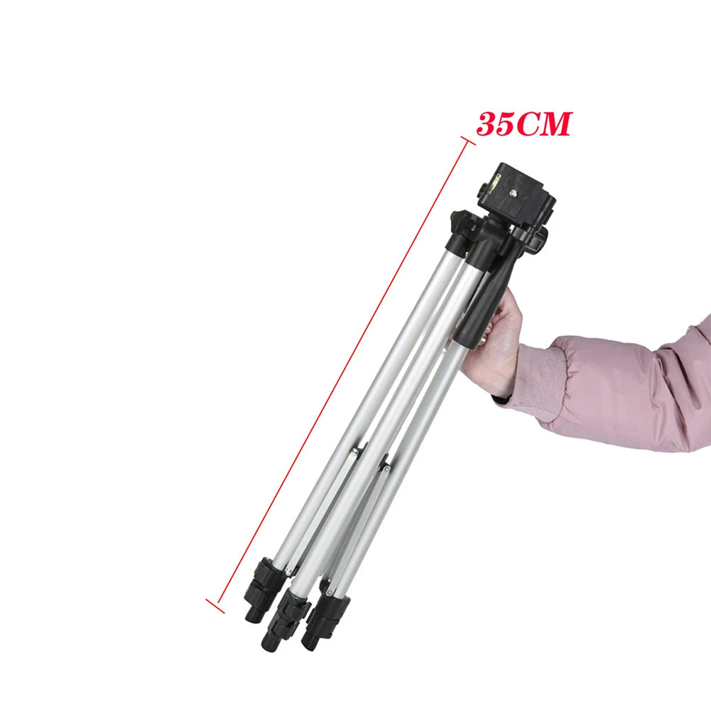 1M Laser Level Tripod with diagonal 5/8" Adapter Adjustable Height Thicken Aluminum Tripod Stand For Self leveling Tripod Peaceful Pleasures Health and Wellness