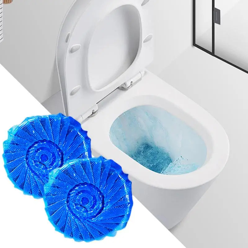 Toilet Tank Cleaner Tablets 2 Pack Bathroom Toilet Cleaning Tabs Refreshing Bathroom Toilet Cleaning Tabs Automatic Toilet Bowl Peaceful Pleasures Health and Wellness