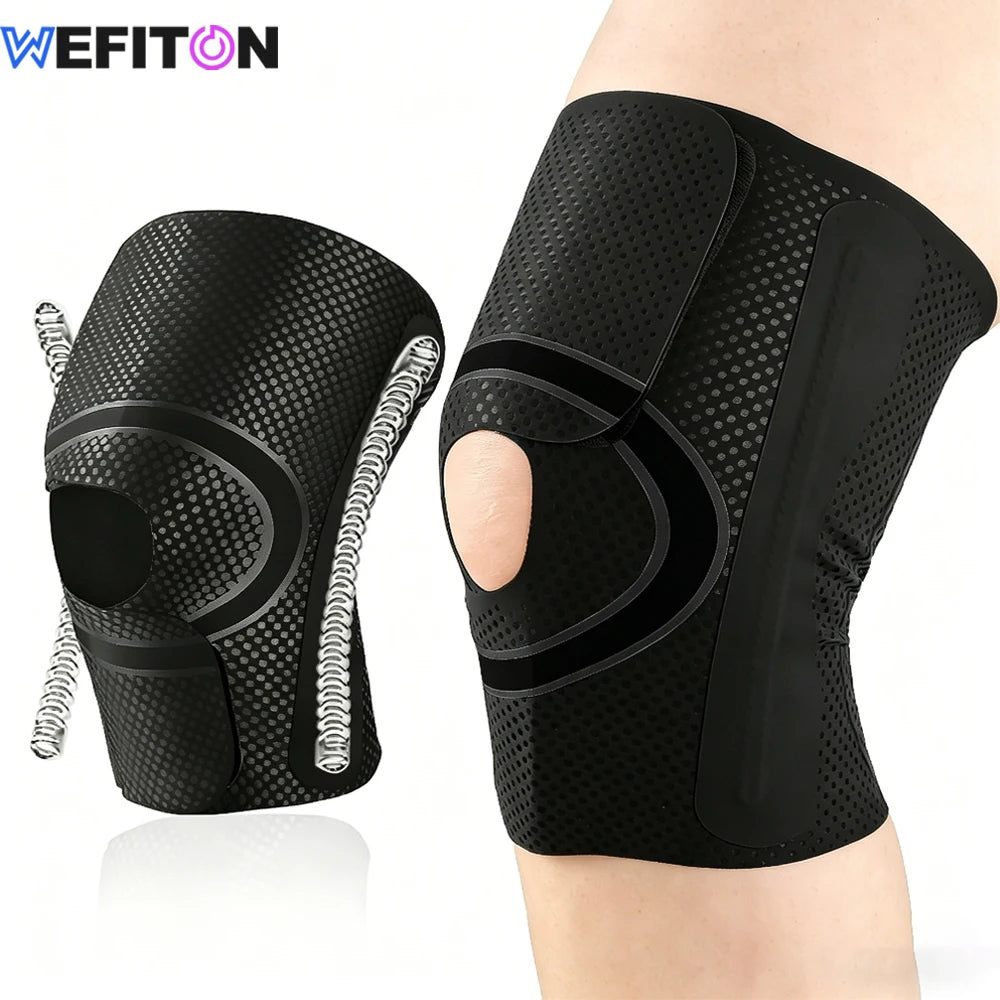 1PCS Thin Knee Brace/Knee Compression Sleeve/Knees Support for Women & Man,Arthritis,Tendonitis,Injury Support & Running Sports Peaceful Pleasures Health and Wellness