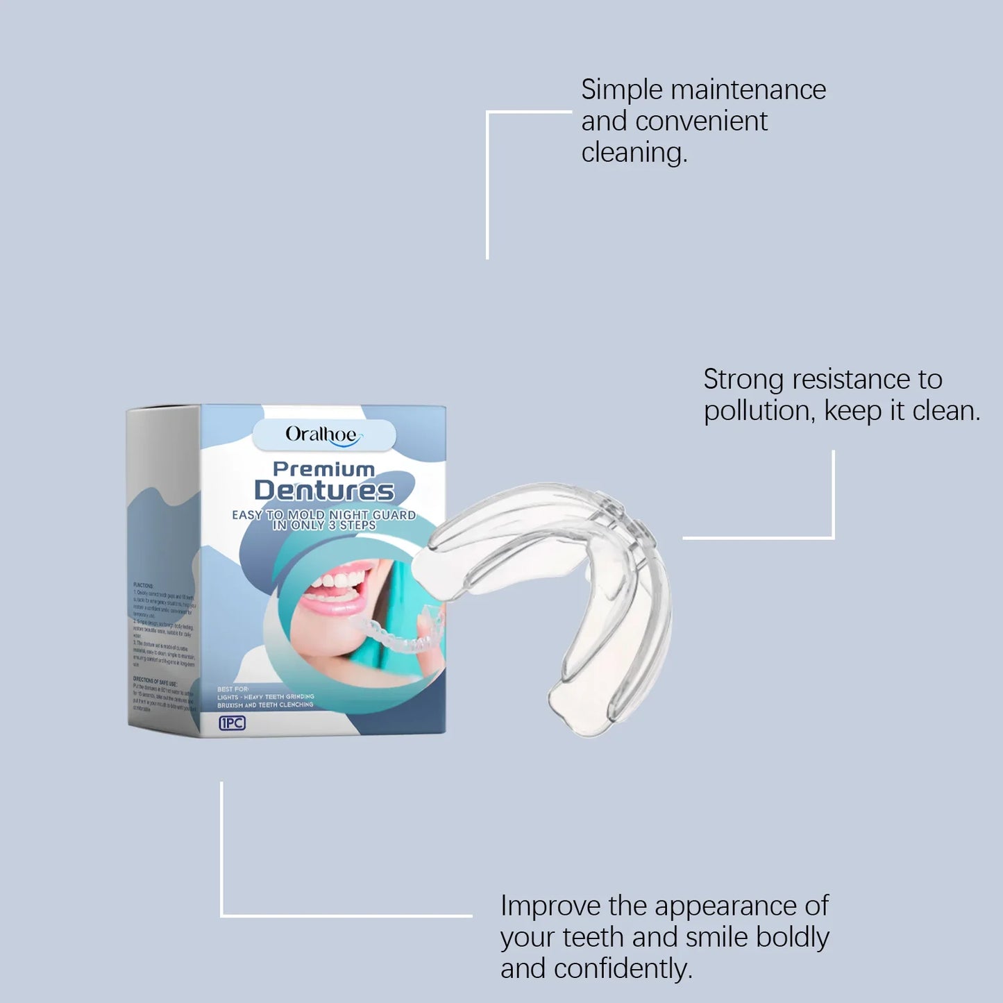 Mouth Guard & Teeth Retainer – Dental Guard & Invisible Brace