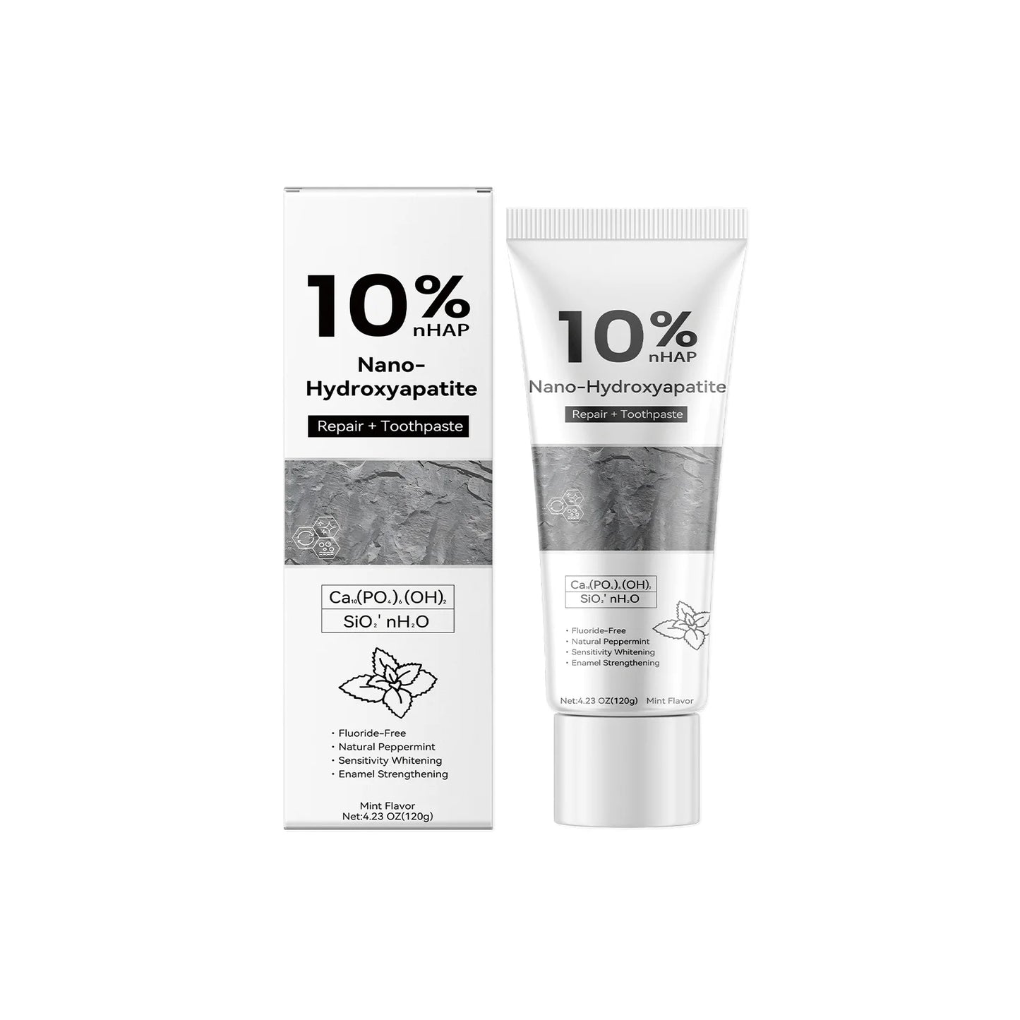 Teeth Brighten Repairing Toothpaste Enhance Tooth Enamel Relieve Gum Discomfort Removing Dental Plaque Fresh Breath Toothpaste Peaceful Pleasures Health and Wellness 120g