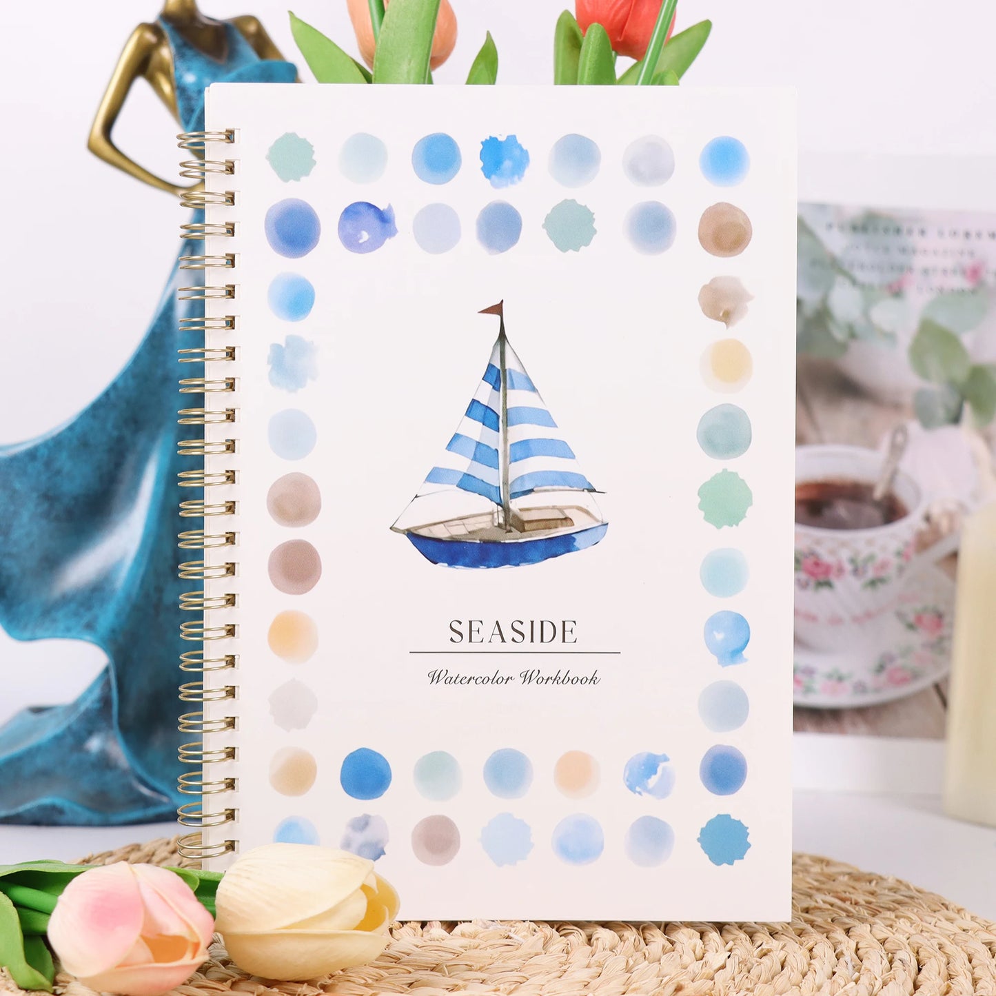 Beginner's Practice Book Painting Watercolor Oil Dyeing Album Comes