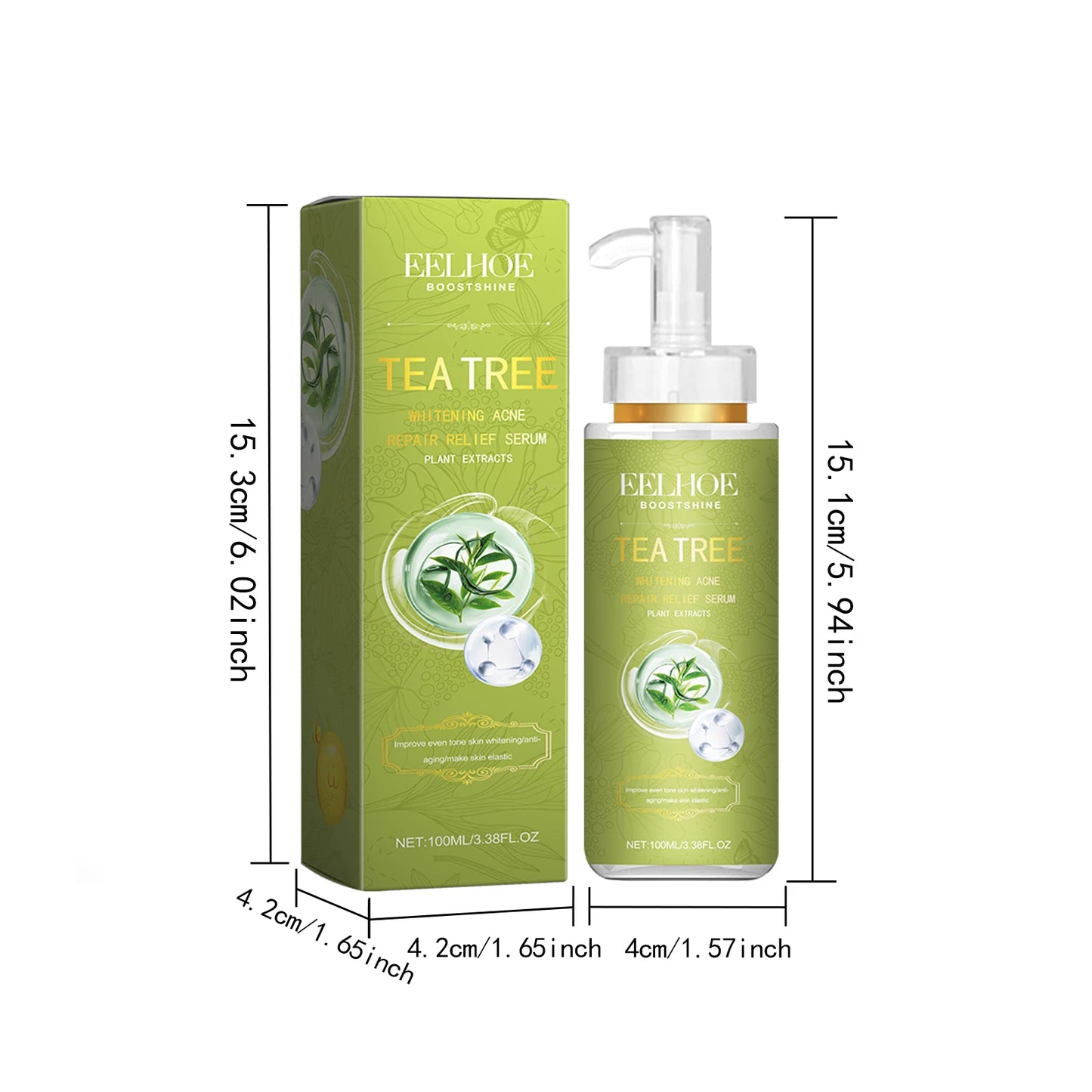 Tea Tree Anti-Acne Serum – Pore Shrinking & Brightening