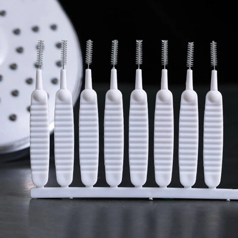 Micro Nylon Shower Nozzle Cleaning Brushes – 10 to 500 Pack