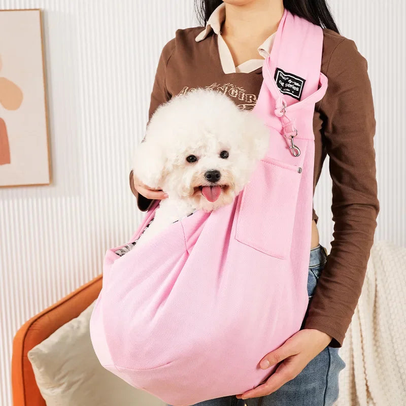 Pet Sling Carrier Bag | Crossbody Shoulder Bag for Small Dogs & Cats