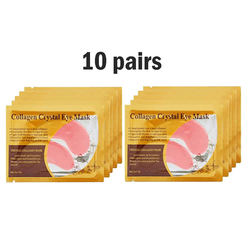 Gold Collagen Crystal Eye Patches – Firming & Moisturizing Mask