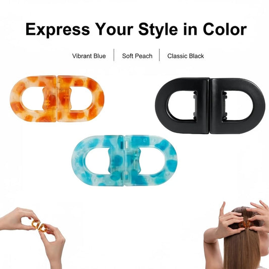Women's Strong Anti-Slip Magnetic Hair Clips, No Residue, Suitable for Home and Travel, Easy Women's Hairstyle Accessories Peaceful Pleasures Health and Wellness