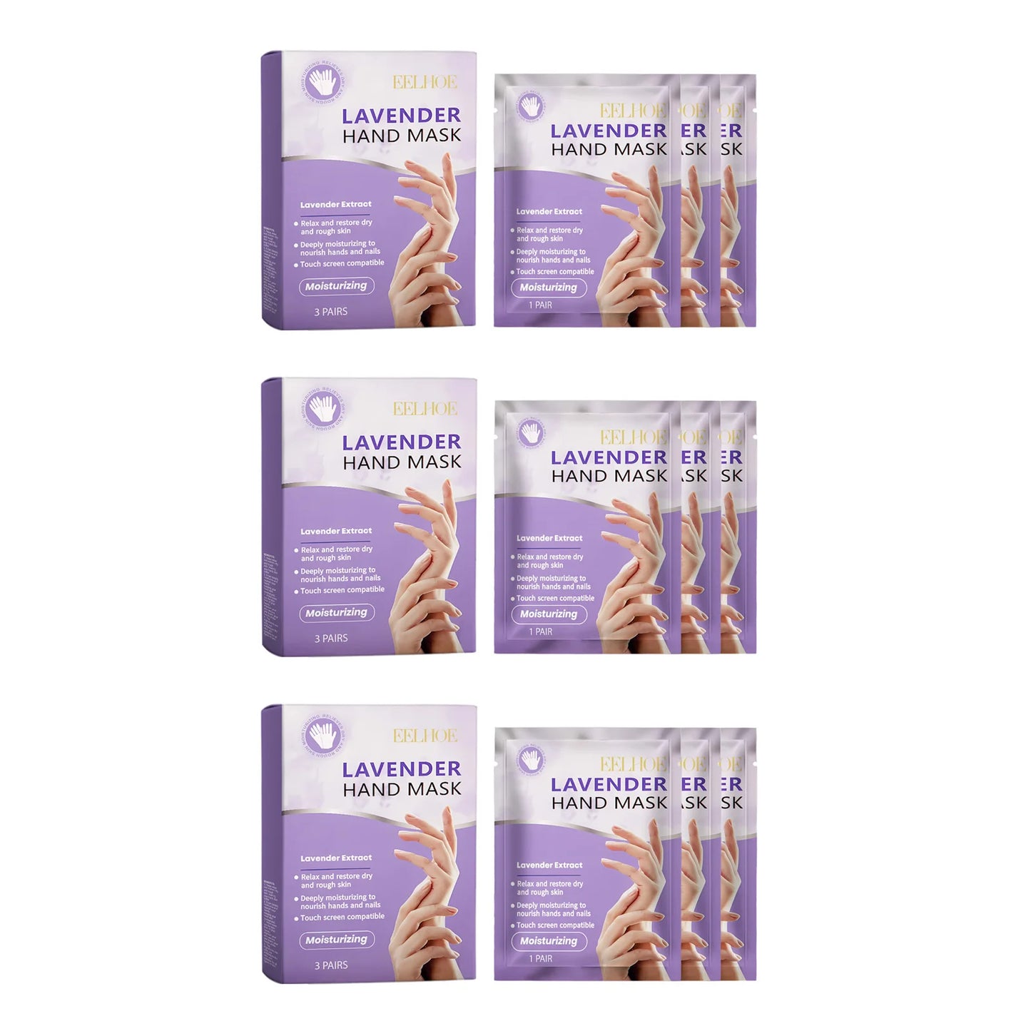 Lavender Niacinamide Hand Mask – Brightening & Moisturizing
