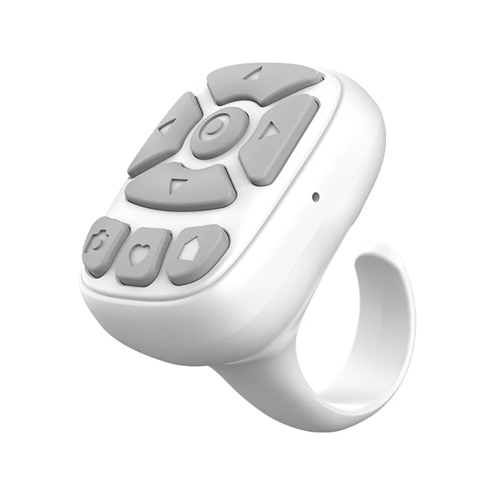 Bluetooth Scrolling Ring Remote for TikTok, Selfie & Phone