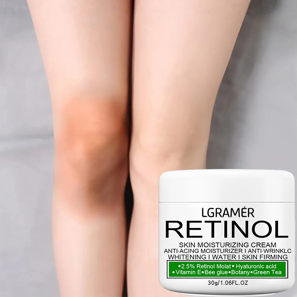 LGRAMER Retinol Brightening Cream for Dark Skin Body