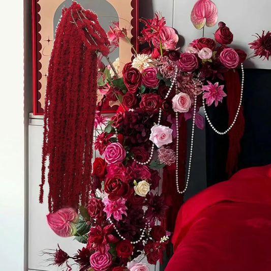 Silk Sakura Vine Garland | Artificial Flower Decor for Weddings Artificial Flower Garland Peaceful Pleasures Health and Wellness