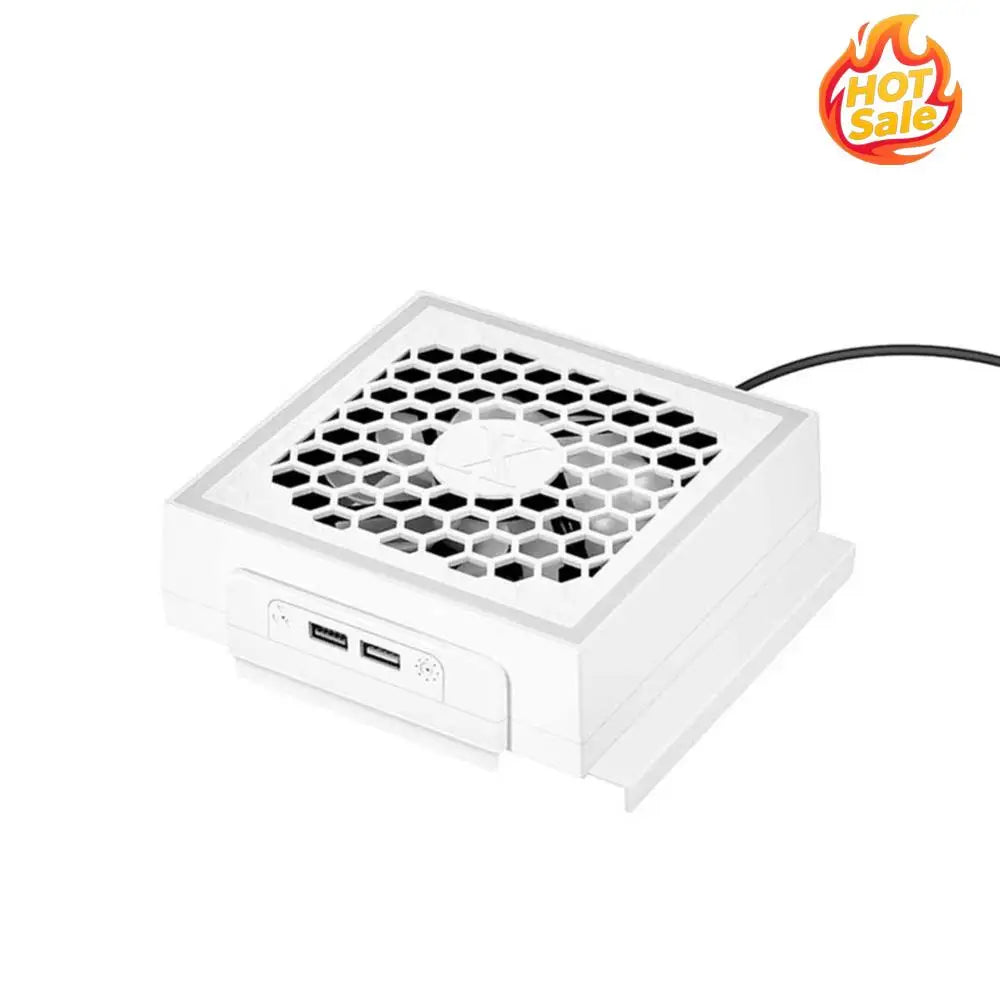 Xbox Series S LED Cooling Fan – 3 Speeds & 7 RGB Lighting Modes