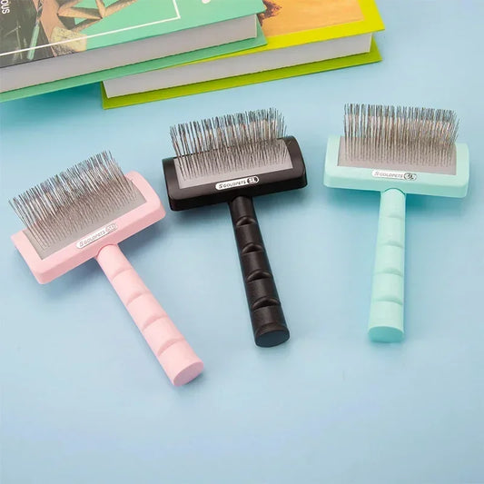 Dog Slicker Brush & Deshedding Needle Comb for Large Dogs Dog Grooming Comb Peaceful Pleasures Health and Wellness