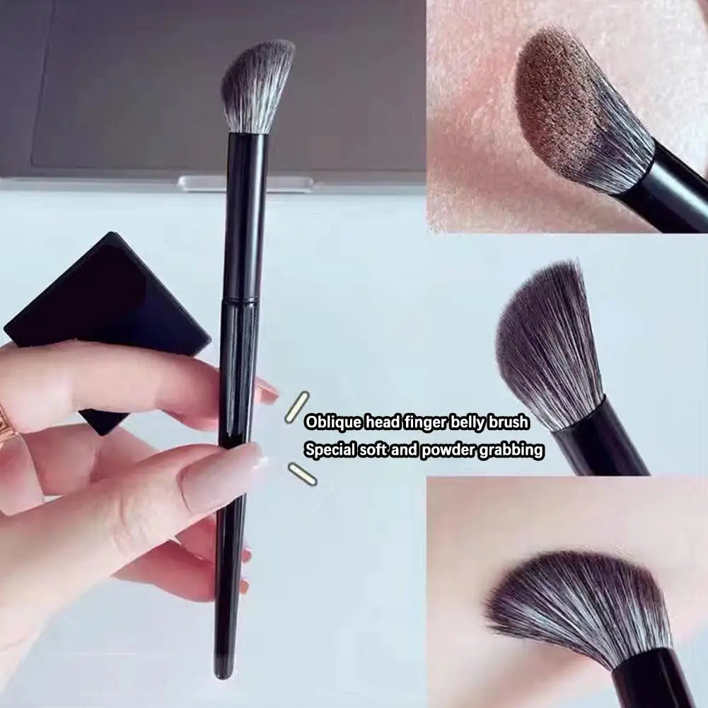 Natural Material Professional Makeup Brush Set Eye Shadow Powder Foundation Blush Contour Shadow Mixed Makeup Beauty Tool Peaceful Pleasures Health and Wellness