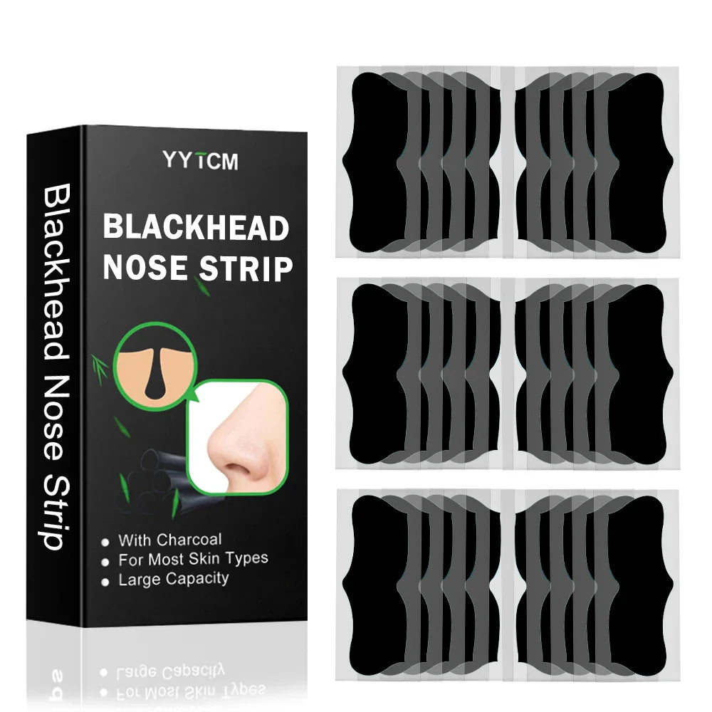 Bamboo Charcoal Nose Strips – Deep Cleansing Pore Strips
