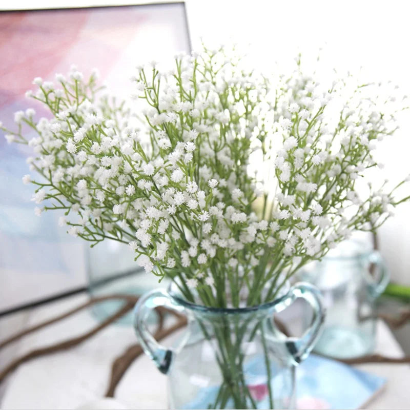 White Gypsophila Artificial Flowers – Wedding & Home Decor