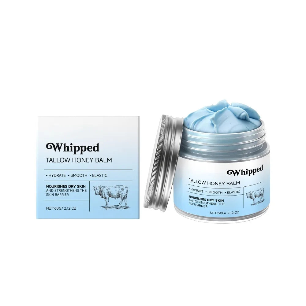 Copper Peptides GHK-Cu Beef Tallow for Skin: Blue Balm Manuka Honey Face and Body Moisturizer for Mature, Dry & Sensitive Skin Peaceful Pleasures Health and Wellness