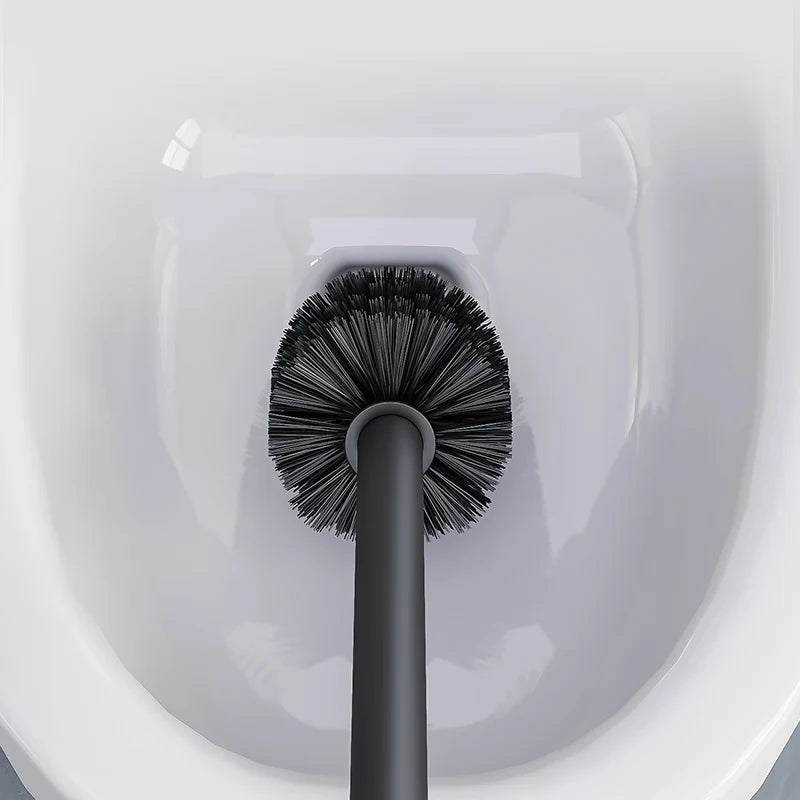 ONROSY Replacement Toilet Brush Head White & Black | 1 PC