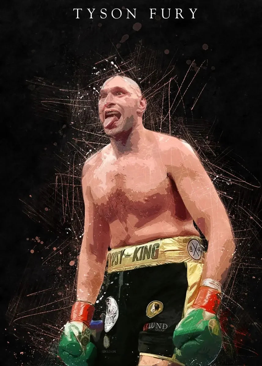 Modern Sports Aesthetics Wall Art Boxer Mike Tyson Manny Pacquiao HD Canvas Poster Prints Home Bedroom Living Room Decor Peaceful Pleasures Health and Wellness
