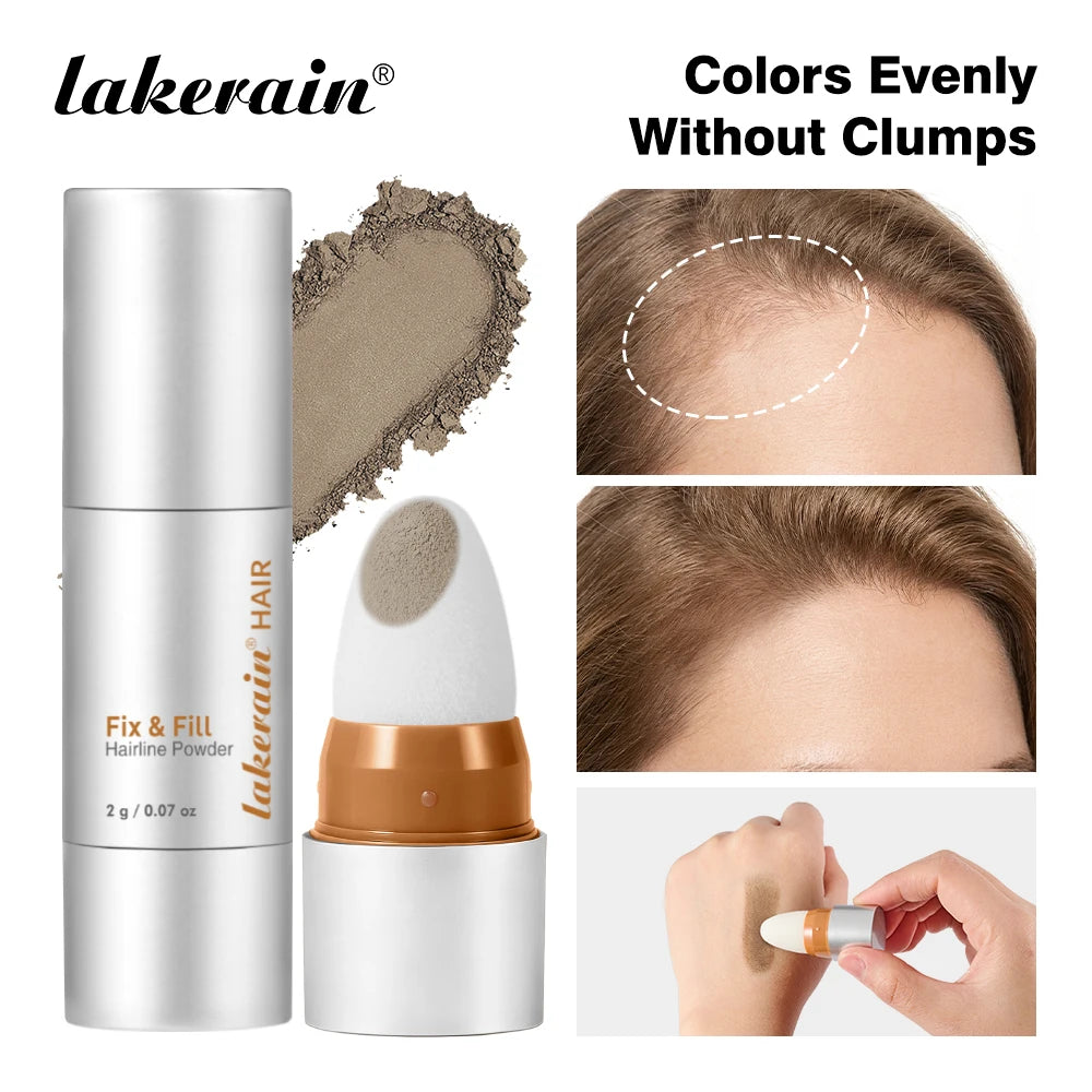 Fix & Fill Hairline Powder Precise Brush Head Uniform Coloring Waterproof Sweatproof Oil-Controlling Multi Purpose Beauty Powder Peaceful Pleasures Health and Wellness