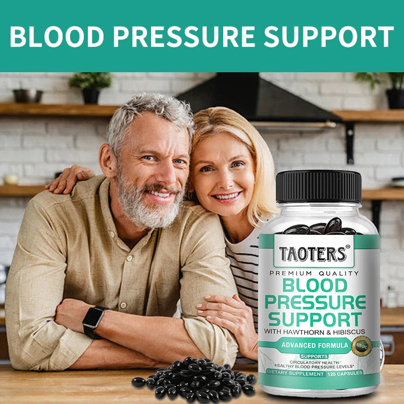 Blood Pressure Support Supplement | Heart & Vascular Capsules