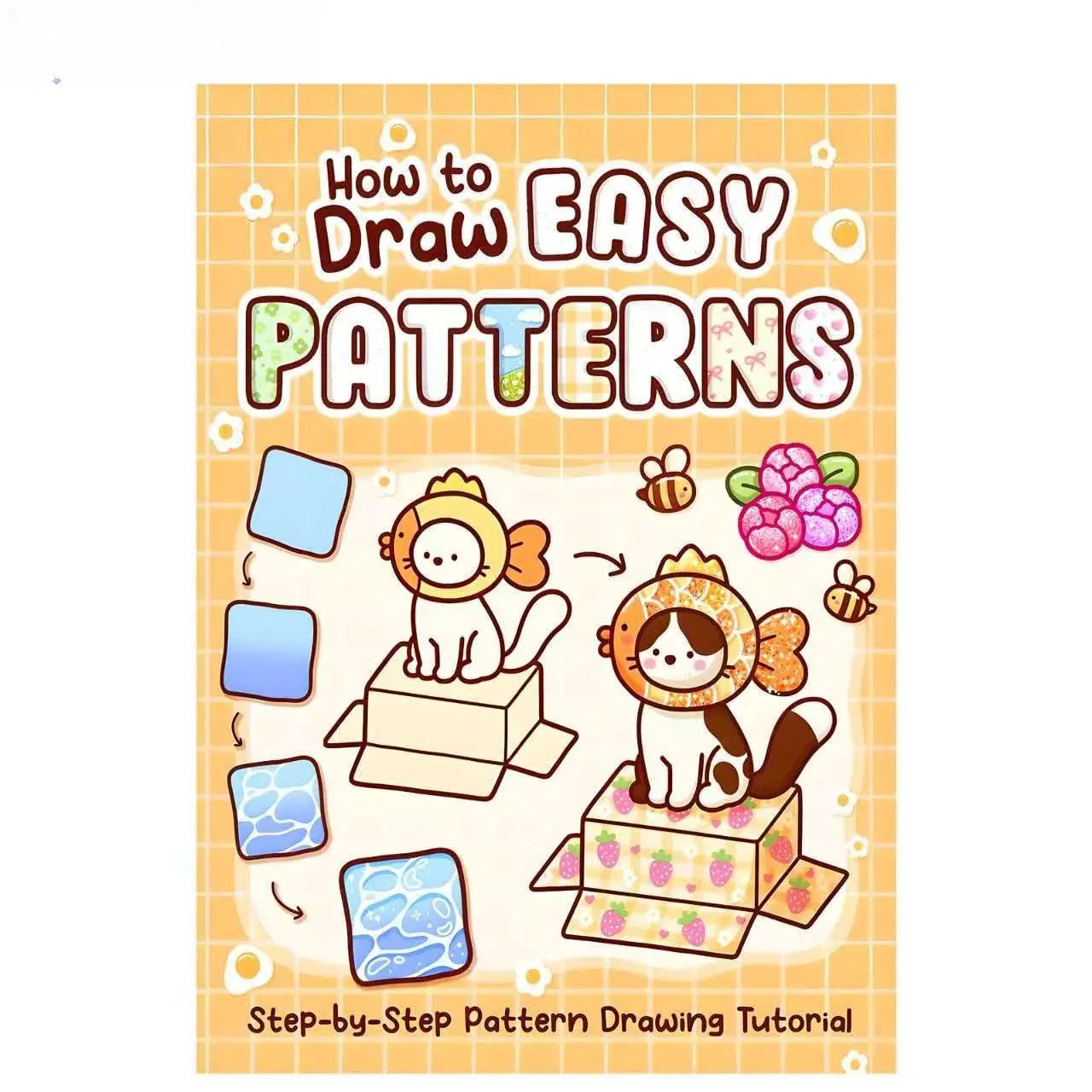Adult DIY Coloring Book Bold Simple Home Leisure Relax Stress Relief