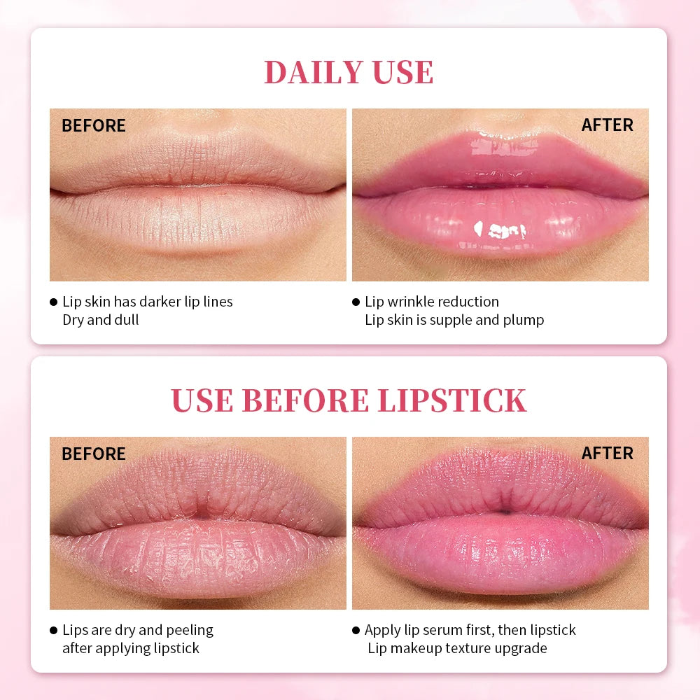 ibcccndc Pink Lip Serum Lotion Moisturizes Moisturizes And Plump Lips Removes Dead Skin Pink Lip Essence Brightener Use Of Face Peaceful Pleasures Health and Wellness