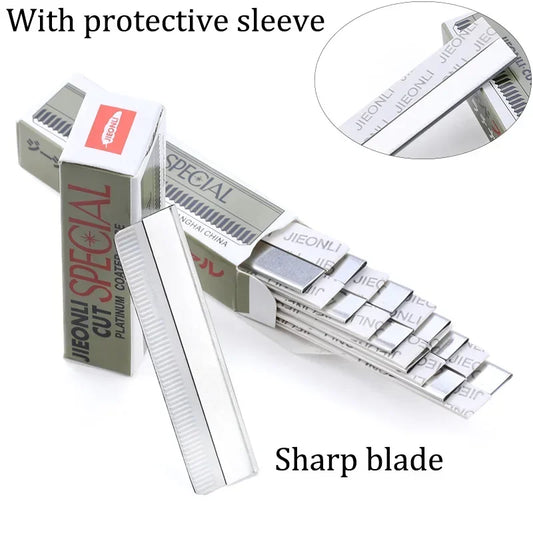 20Pcs Eyebrow Trimmer Hair Remover Stainless Steel Women Razor For Eyebrows Face Shaver Hair Removal Knife Makeup Tools Peaceful Pleasures Health and Wellness