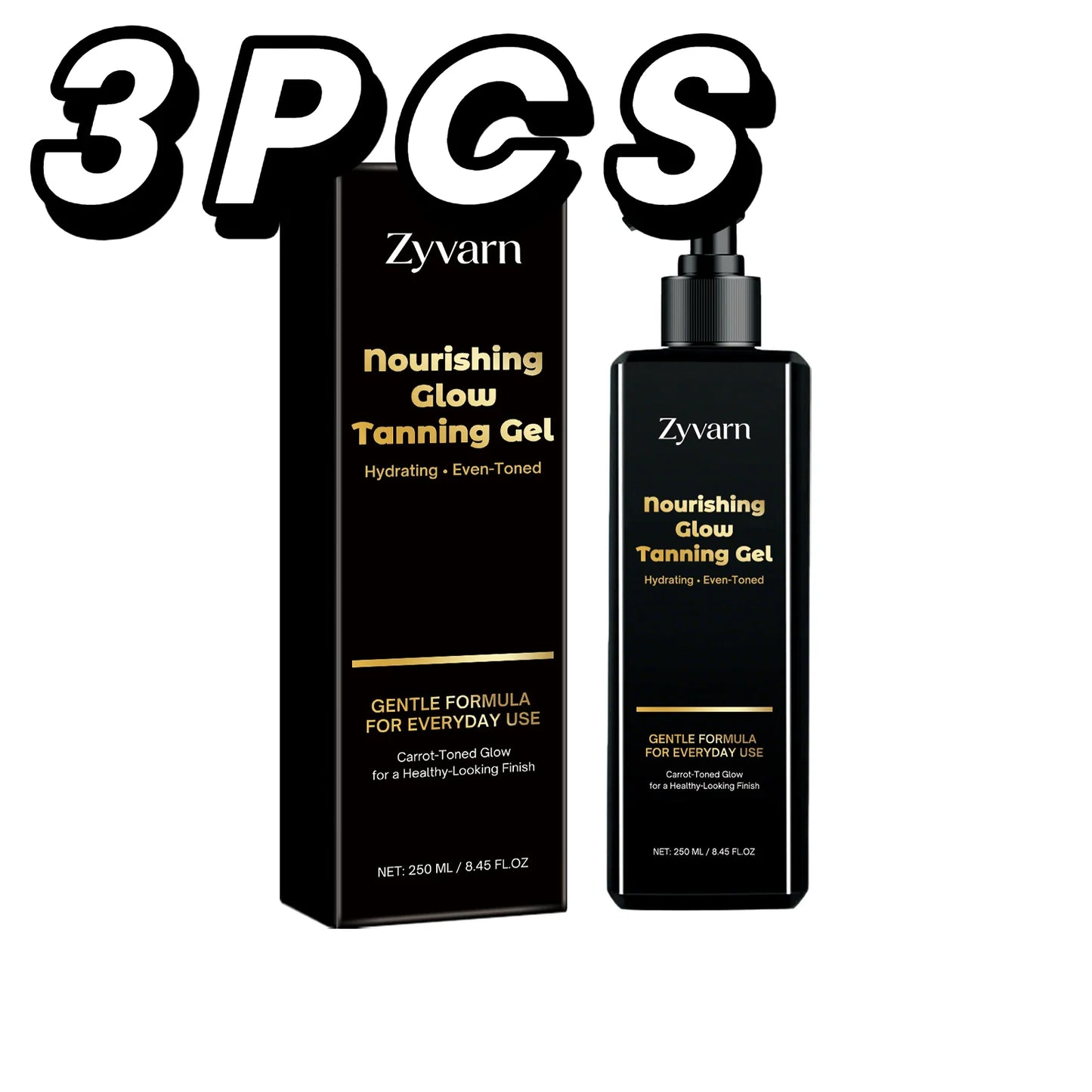 Sunless Self-Tanning Bronzing Gel with Carrot Extract – 250ml