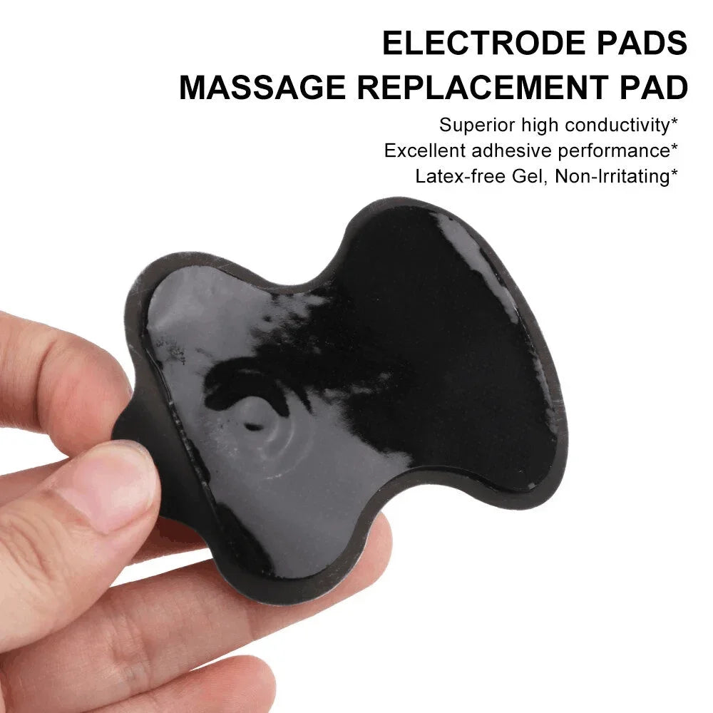 TENS EMS Electrode Replacement Pads – Self-Adhesive Gel Pads