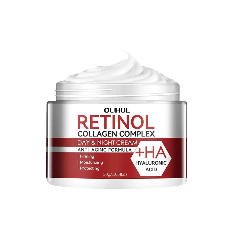 LAIKOU Retinol & Collagen Face Cream – 30g Brightening Hydrating Night Cream for Face & Under Eye, 1/2/3-Pack Peaceful Pleasures Health and Wellness 30g X1