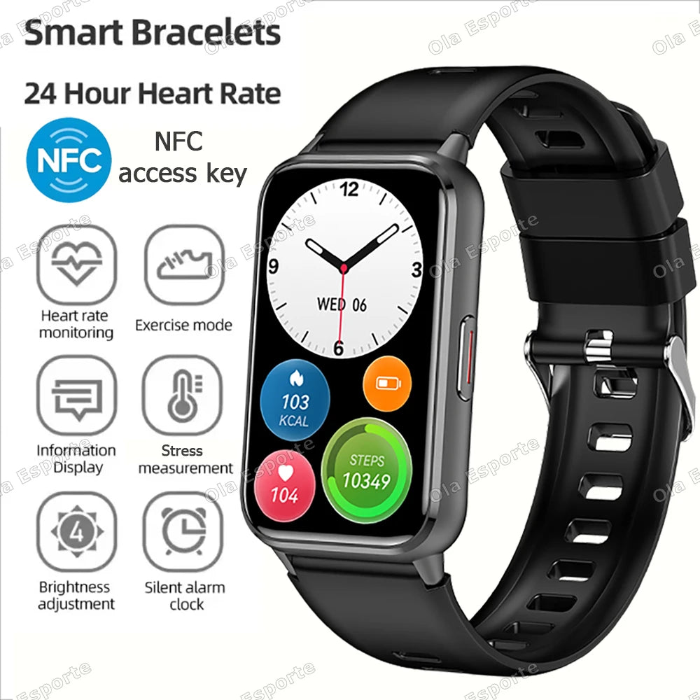 Ola Esporte Sports Smart Watch AMOLED NFC Bluetooth Call