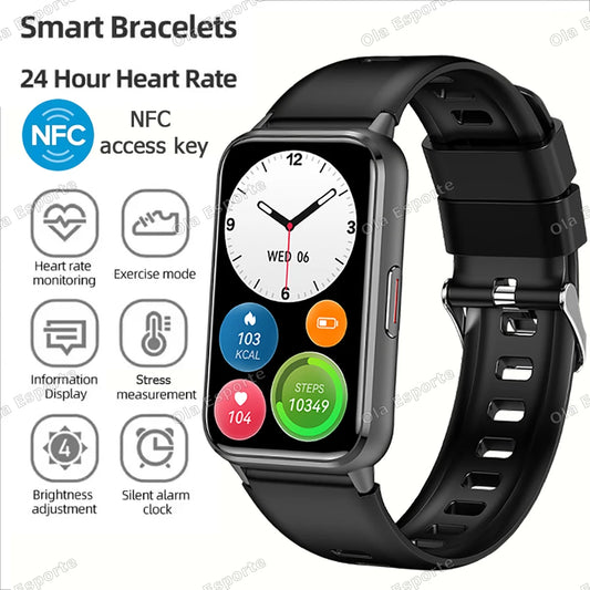 Ola Esporte Sports Smart Watch AMOLED NFC Bluetooth Call Sports Smartwatch Peaceful Pleasures Health and Wellness