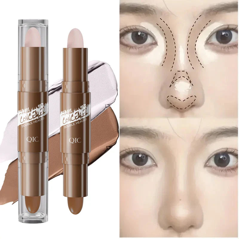 QIC Double-Ended Contour & Highlight Stick | Face Sculpting