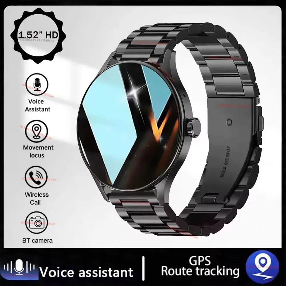 HW12 Smart Watch 1.52" HD | BT Calling, Fitness & Custom Photo