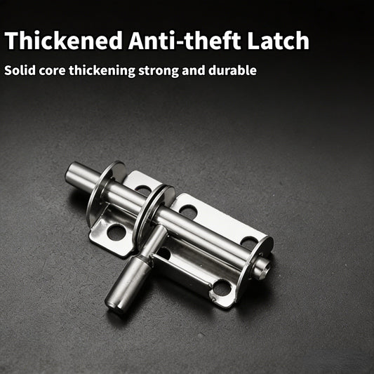 1 PCS Door Latch Solid Sliding Bolts Latch Hasp Home Hardware Gate Safety Toilet Door Lock Peaceful Pleasures Health and Wellness