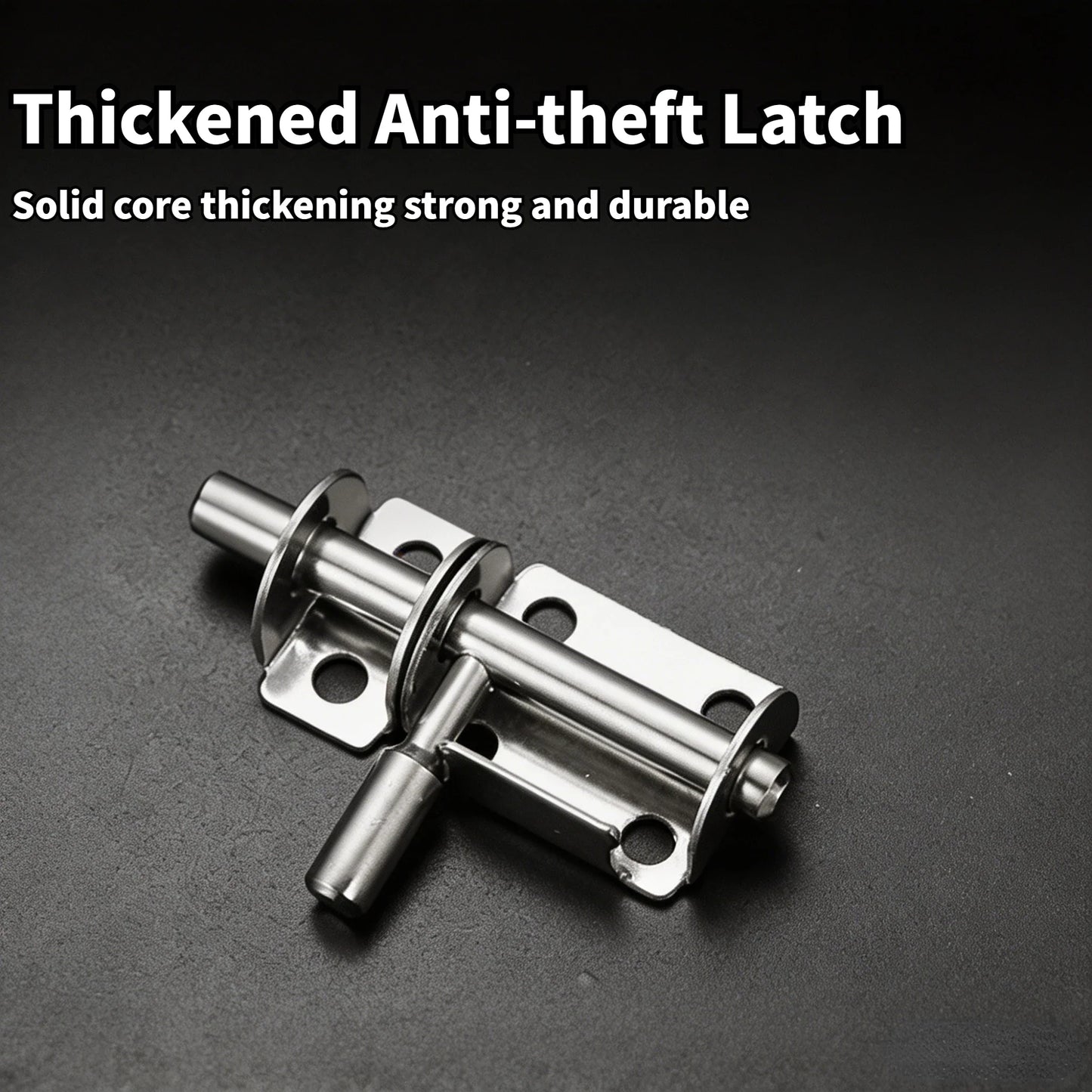 Solid Sliding Door Bolt Latch – Gate, Toilet & Home Safety Lock