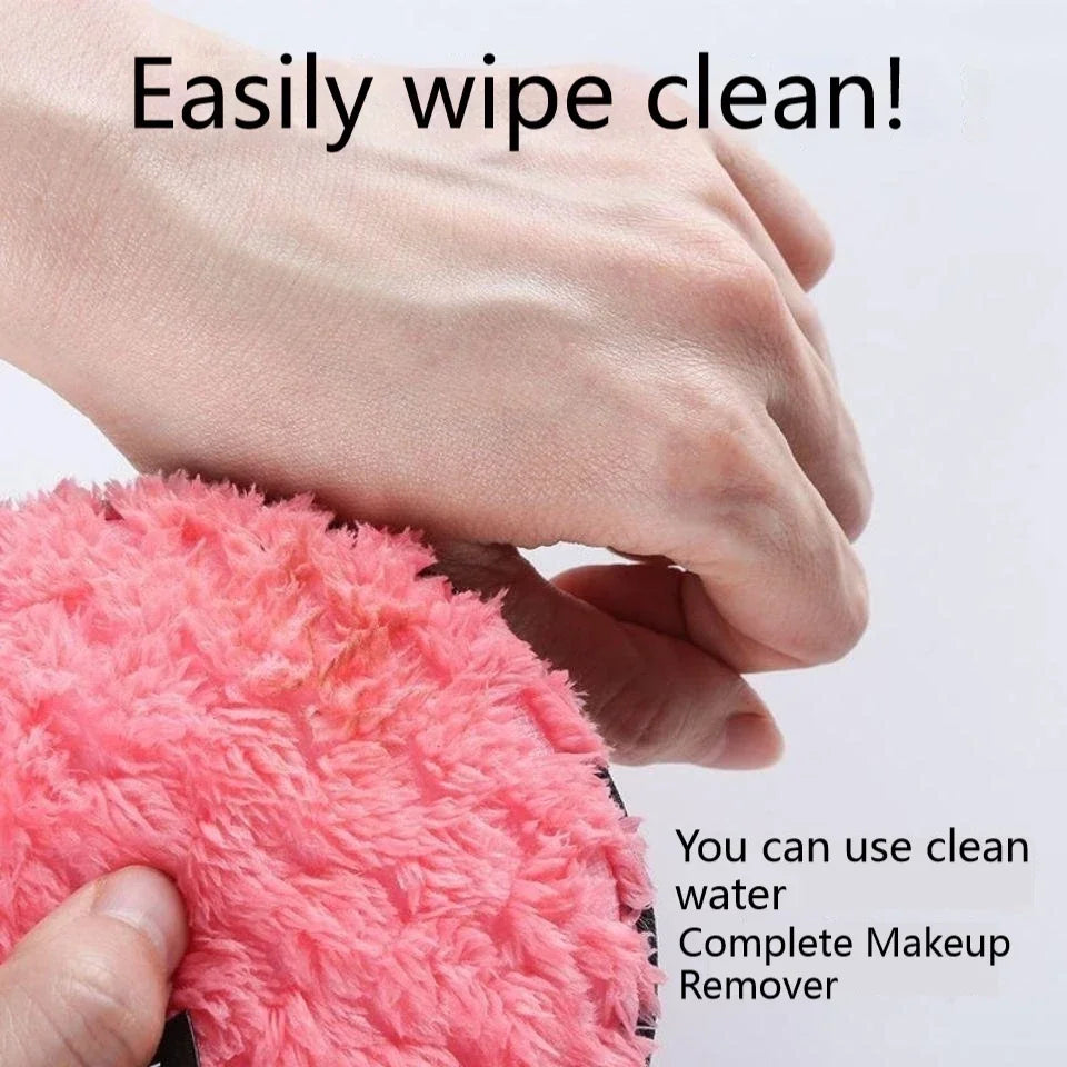 Reusable Microfiber Makeup Remover Pad | Washable Cleansing Cloth