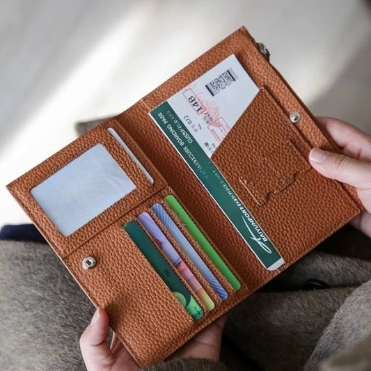 RFID Passport Holder Travel Wallet – ID & Card Protective Cover RFID Passport Wallet Peaceful Pleasures Health and Wellness