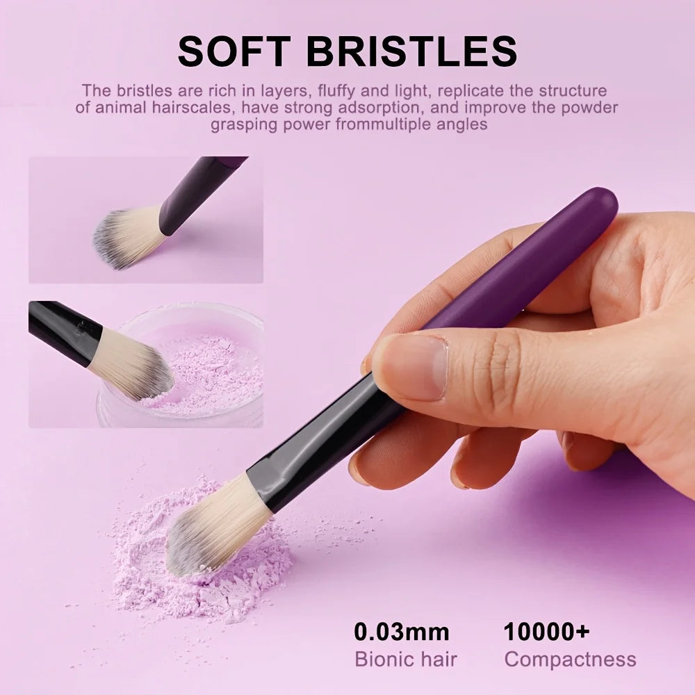 RUNTOIN 20-Piece Makeup Brush Set – Eye, Face & Blending Makeup Brush Set Peaceful Pleasures Health and Wellness
