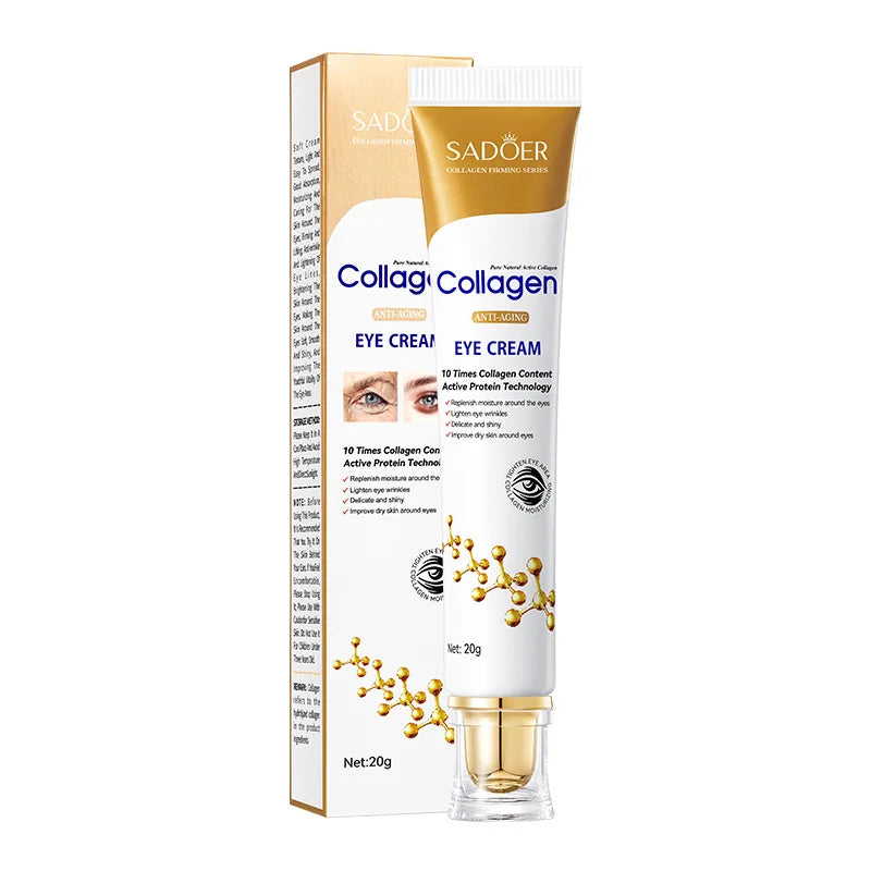 SADOER Collagen Eye Cream – Dark Circles & Firming